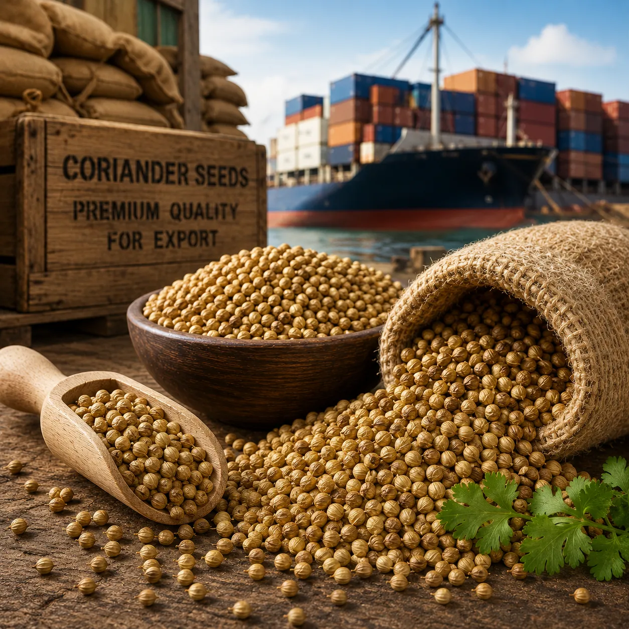 Coriander Seeds (Dhania)