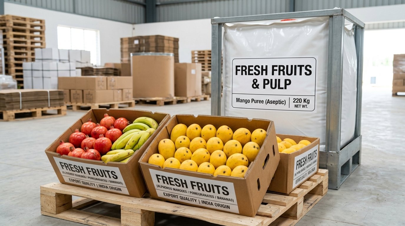 Fresh Fruits Exporter India