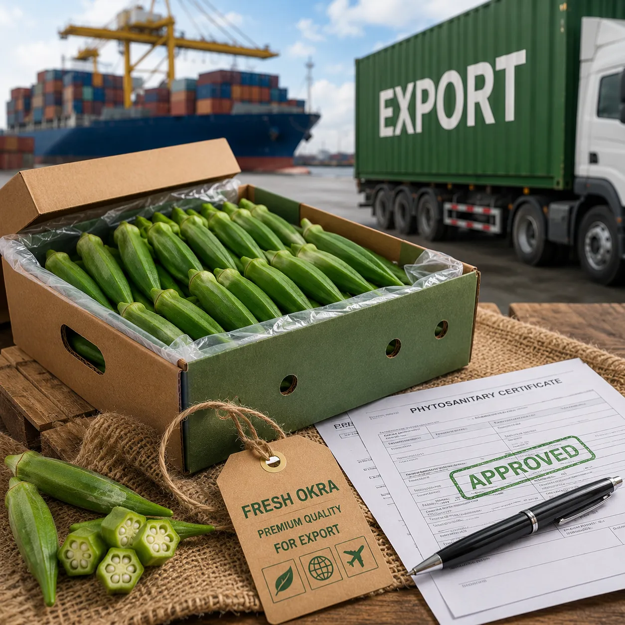 IQF Cut & Whole Okra