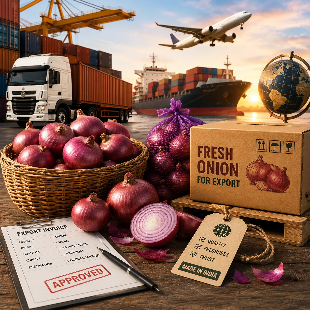 Nashik Red Onions