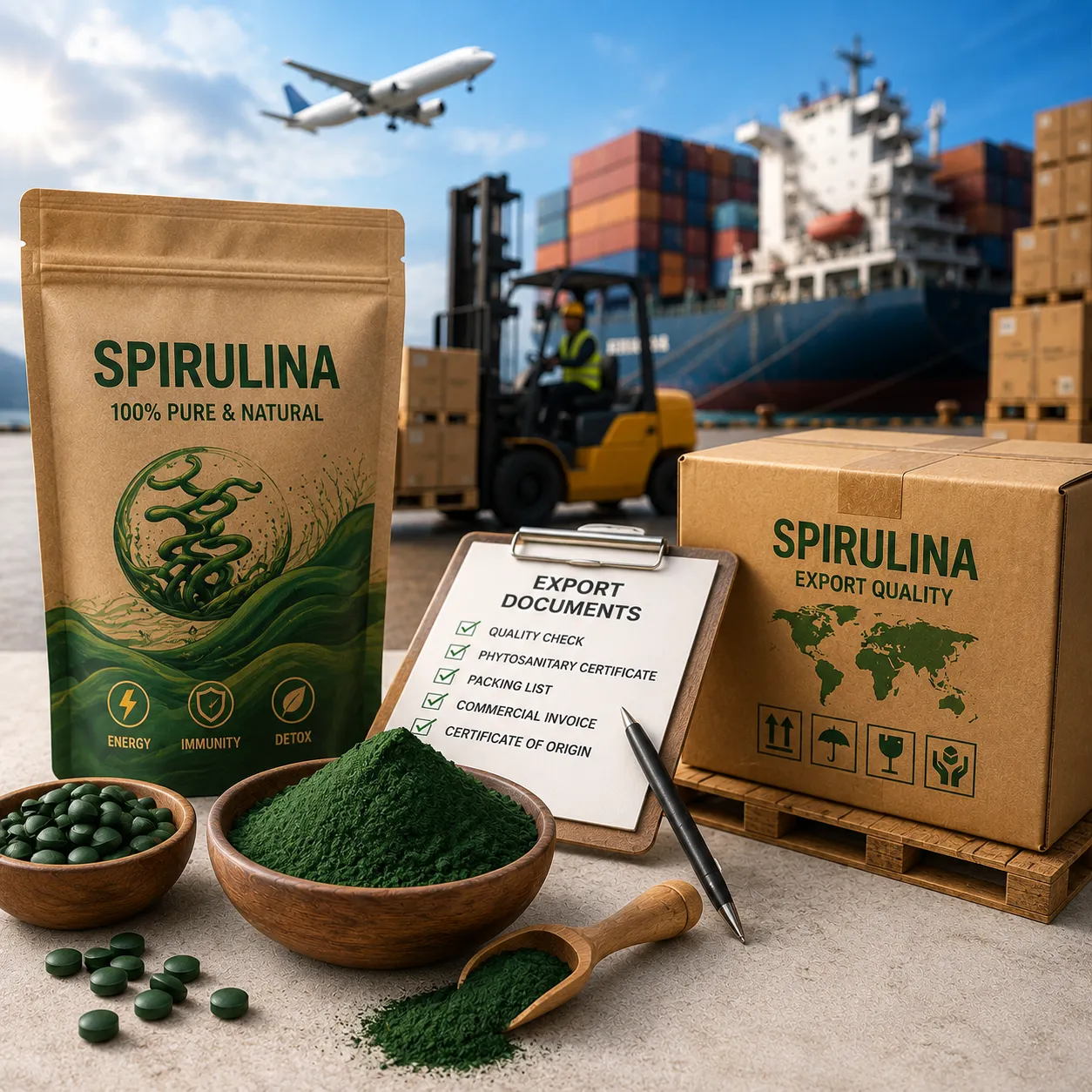 Organic Spirulina Powder